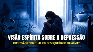 Imagem representando a luz da esperança e o auxílio espiritual no tratamento da depressão sob a visão espírita.
